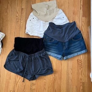 Maternity Shorts Lot (L/XL/16)